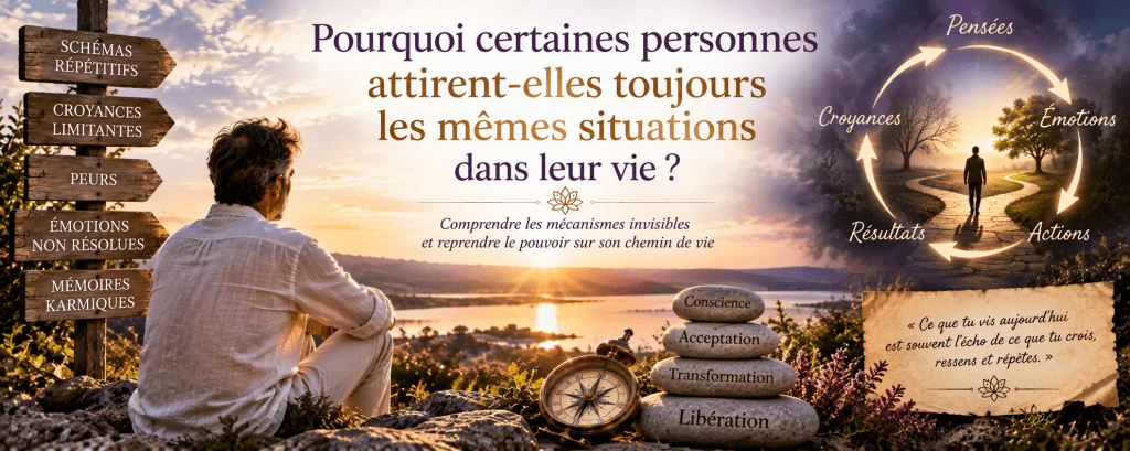 Pourquoi certaines personnes attirent-elles toujours les mêmes situations dans leur vie ?