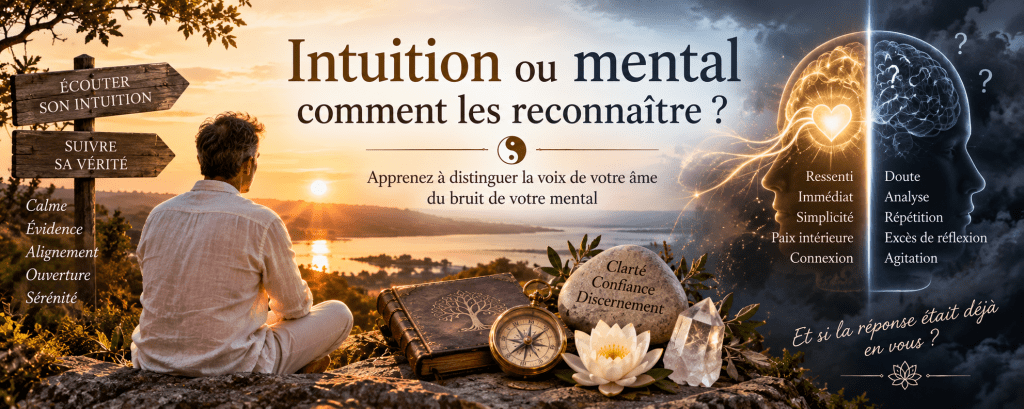 Intuition ou mental comments les reconaitre ?