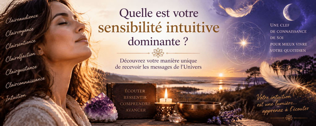 Quelle est votre sensibilité intuitive dominante ?