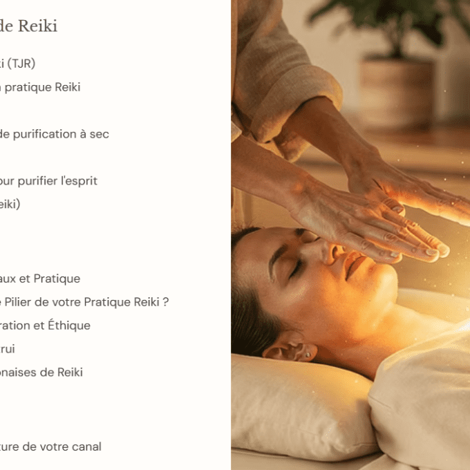 Formation Reiki 1er Degré Certifiante - Didier BassinSpirit
