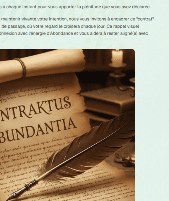 Formation pour manifester l'Abondance dans sa vie 