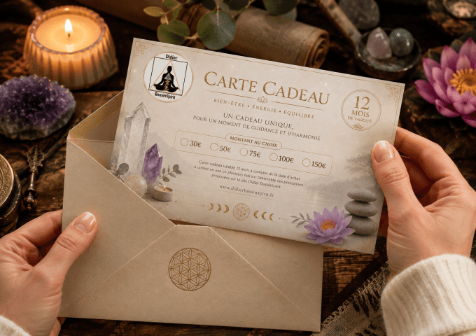 Carte cadeau au choix à offrir