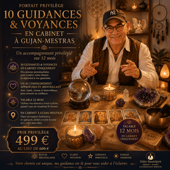 Forfait 10 séances pour vos Guidance