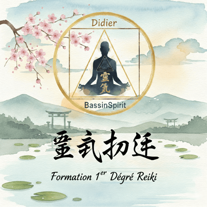 Formation Reiki 1er Degré Certifiante - Didier BassinSpirit