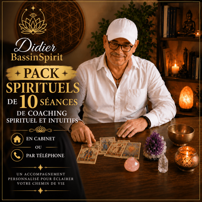 Pack Guidance & accompagnement spirituel personnalisé en 10 séances