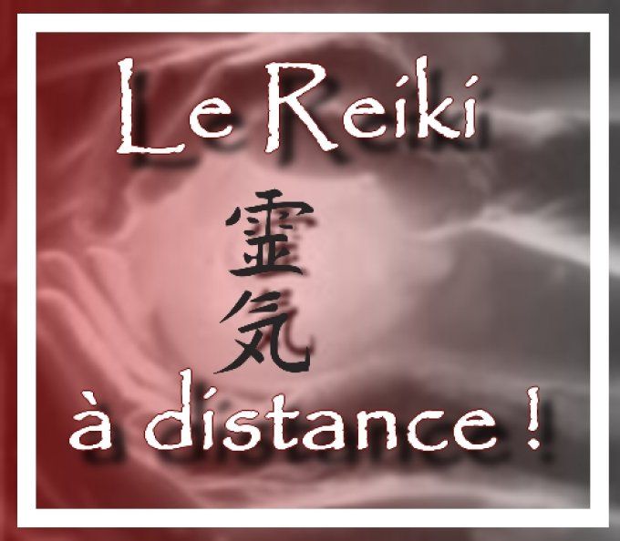 Séance de Reiki 1 heure à distance 