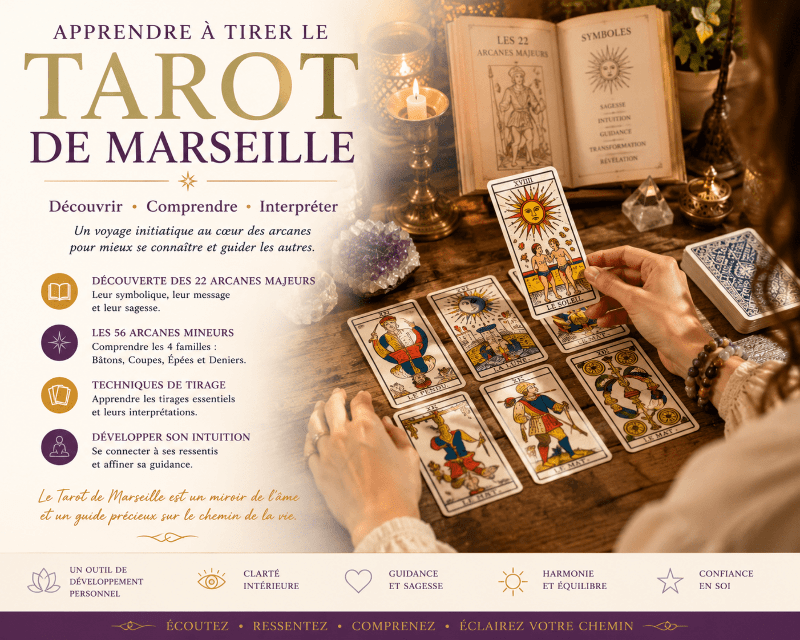 Signification des 78 lames du Tarots de Marseille