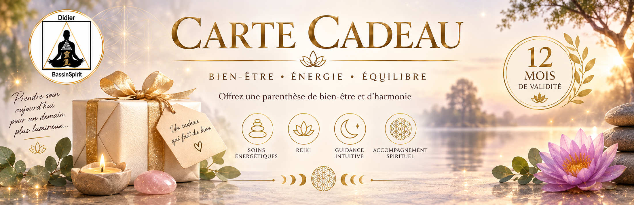 Carte cadeaux Didier BassinSpirit Carte cadeaux Didier BassinSpirit