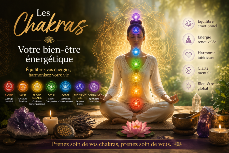 le bien-être par les chakras 