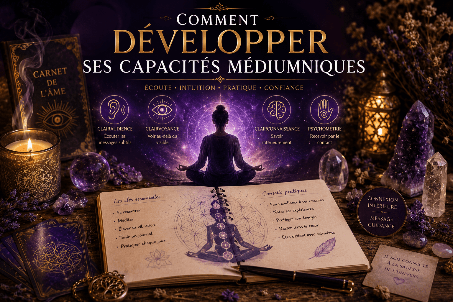 Developper ses capacitées Médiumnique 