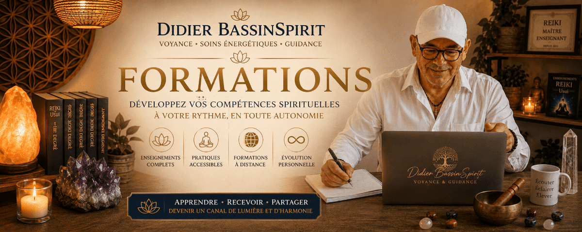 Formations Spirituels en ligne Didier BassinSpirit Formations Spirituels en ligne Didier BassinSpirit