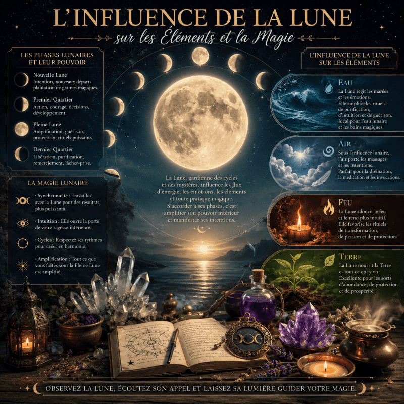 L'influence de la Lune