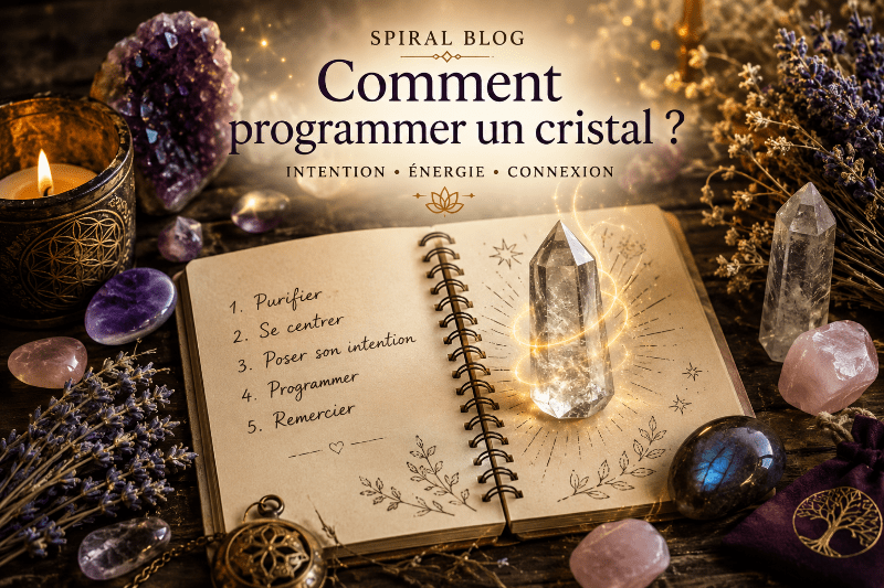 comment programmer un cristal 