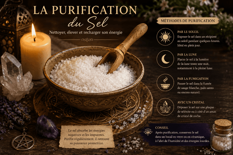 Le sel Purificateur et de  bénédiction 