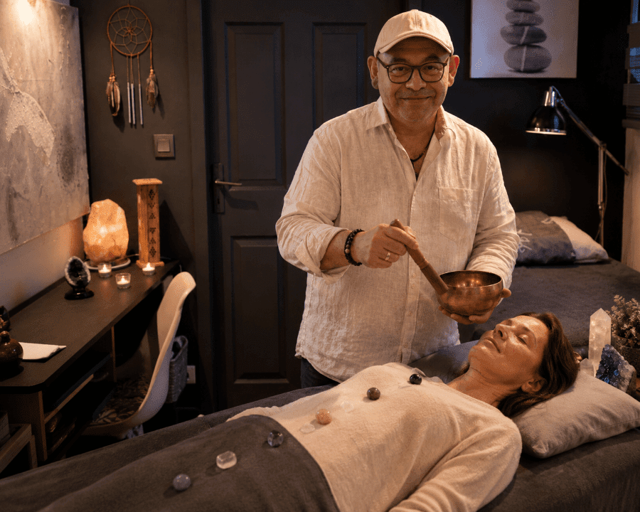 Pratique d'une séance de Reiki par Didier BassinSpirit